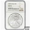 Image 1 : 2009 Silver Eagle NGC MS70