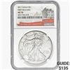 Image 1 : 2017 Silver Eagle NGC MS70