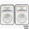 Image 1 : 2006[2] Silver Eagle NGC MS69