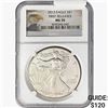 Image 1 : 2013 Silver Eagle NGC MS70 FR