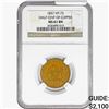 Image 1 : 1837 Half Cent of Copper NGC MS61 BN HT-73