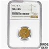 Image 1 : 1923-S Wheat Cent NGC MS61 BN