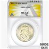 Image 1 : 1951-S Franklin Half Dollar ANACS MS64 FBL