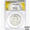 Image 1 : 1962 Franklin Half Dollar ANACS MS64 FBL