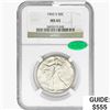 Image 1 : 1943-S CAC Walking Liberty Half Dollar NGC MS65