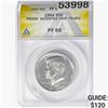 1964 Kennedy Half Dollar ANACS PF66 Accented Hair