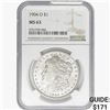 Image 1 : 1904-O Morgan Silver Dollar NGC MS63
