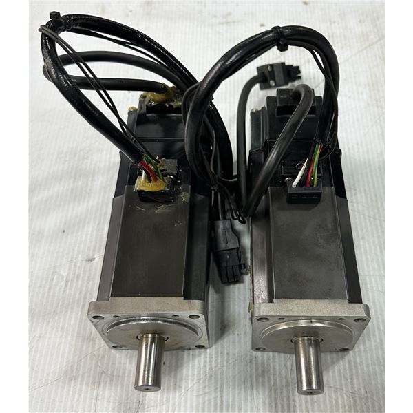 (2) Mitsubishi #HC-KFS43B AC Servo Motors