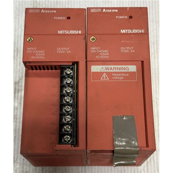 (2) Mitsubishi #A1S61PN Power Supplies