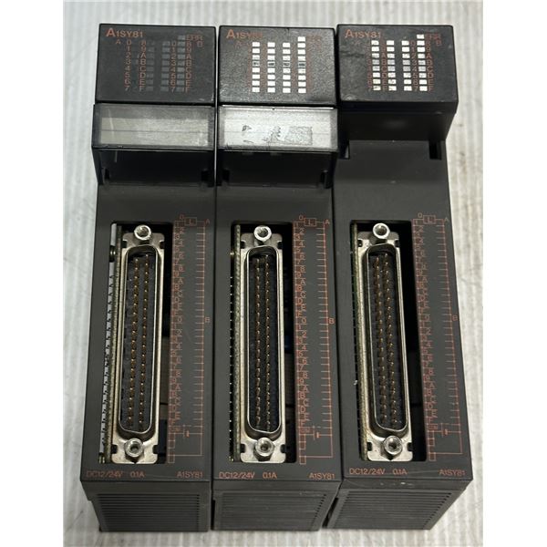 (3) Mitsubishi #A1SY81 Output Units