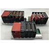 Image 2 : Lot of (3) Misc. Mitsubishi Racks w/Power Supplies & Modules as Pictured