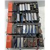 Image 1 : Lot of (4) Misc. Mitsubishi Racks w/Power Supplies & Modules as Pictured