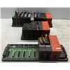 Image 3 : Lot of (3) Misc. Mitsubishi Racks w/Power Supplies & Modules as Pictured