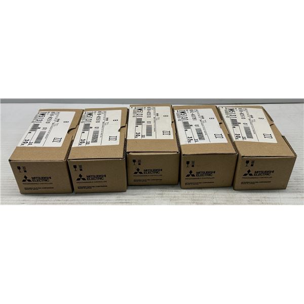 (5) Mitsubishi #AJ65SBTB1-16D Input Units