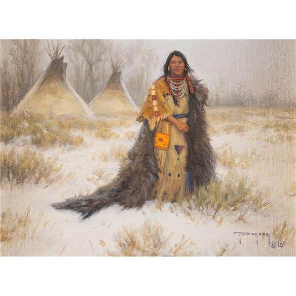 Robert Duncan, oil on board