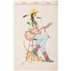 Image 1 : Dwayne Wilcox, colored pencil and ink on paper