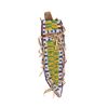 Image 1 : Northern Plains Beaded Knife Sheath & Knife, 11" long