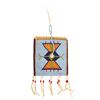 Image 1 : Plateau Beaded Flat Bag, 6" x 7"