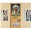 Image 1 : Winold Reiss, calendar Charles M. Russell, stamps