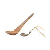 Image 1 : Maple Burl Ladle and Plains Bison Horn Spoon