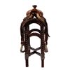 Image 12 : Mexican Brown Leather Saddle