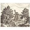 Image 1 : Birger Sandzen, lithograph