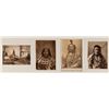 Image 1 : L.A. Huffman, three photos and a cabinet card