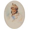 Image 1 : Edgar S. Paxson, watercolor