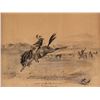 Image 1 : Charles M. Russell, ink wash