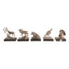 Image 1 : Charles M. Russell, ten trigg silver casts