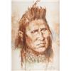 Image 1 : Howard Terpning, mixed media