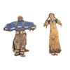 Image 1 : Two Beaded Children's Dolls