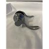 Image 2 : 4 NEW SATIN CHROME PRIVACY LOCKING DOOR HANDLES, RIGHT HAND