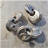 Image 2 : 6 PADLOCKS WITH KEYS AND KEYED ALIKE