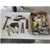 Image 1 : TRAY OF ASSORTED HAND TOOLS AND AUTOMOTIVE TOOLS INCLUDING SNAP ON IMPACT WRENCH UNTESTED