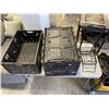 Image 1 : 9 FOLDING CRATES