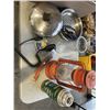 Image 2 : LANTERN, AUTOMOTIVE CLEANERS, OIL, STRAP AND MORE