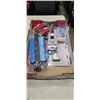 Image 1 : ASSORTED GATE HARDWARE, CONTOUR MEASURING DEVICES ETC