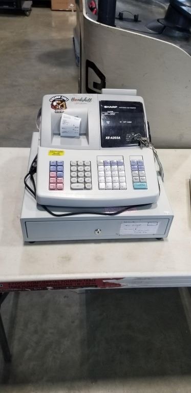 Sharp Register Key SHARP CASH REGISTER WITH KEY