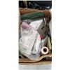 Image 2 : BOX OF ELECTRICAL, LIGHT SWITCHES AND MORE