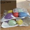 Image 2 : GEL POLISH LED NAIL DRYER LAMP, MAKE UP SPONGES AND FABRIC SHAVERS