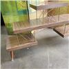 Image 2 : VINTAGE 3 TIER SIDE TABLE