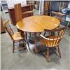 Image 1 : VILAS MAPLE DINING TABLE AND 4 CHAIRS
