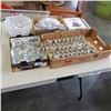 Image 1 : 2 BOXES OF TEALIGHT HOLDERS WITH BUCKET AND BOX OF TEALIGHTS