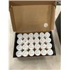 Image 2 : TRUE CANDLE PREMIUM CANDLE MAKING SUPPLIES 24 TINS, 8OZ GOLD COLOR AND LED CANDLES, 24PCS