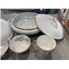 Image 2 : ASSORTED CHINA CUPS AND SERVING BOWLS