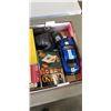 Image 2 : TRAY OF MATTELL WHOLESALE CATALOG, HOT WHEELS CATALOG AND MORE