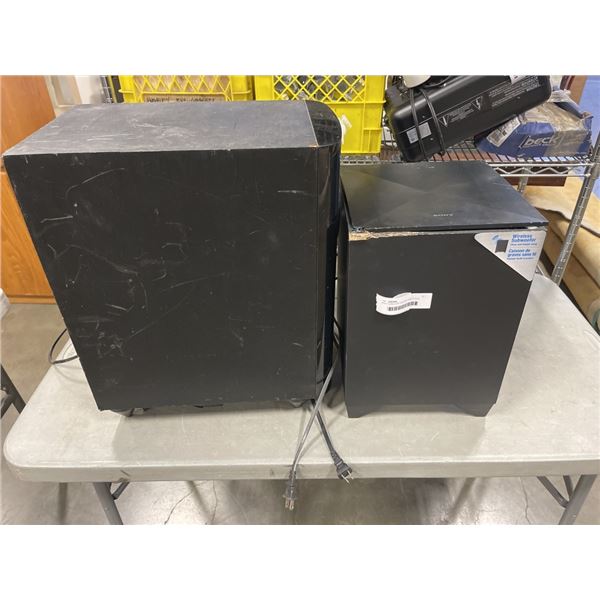 SONY WIRELESS SUB AND ONKYO SUB