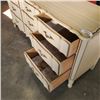 Image 2 : MALCOLM FRENCH PROVINCIAL 9 DRAWER DRESSER