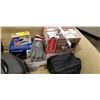 Image 2 : ASSORTED HOUSEHOLD ITEMS, HEATED BLANKET, IRON ETC